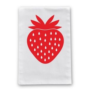 Strawberry Fruit Japan Red Berry Housewarming Gift Funny Kitchen Towel NWT